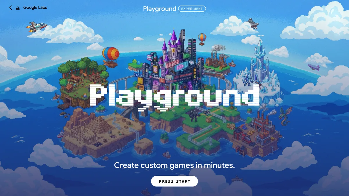 Google AI turned my ideas into two playable games