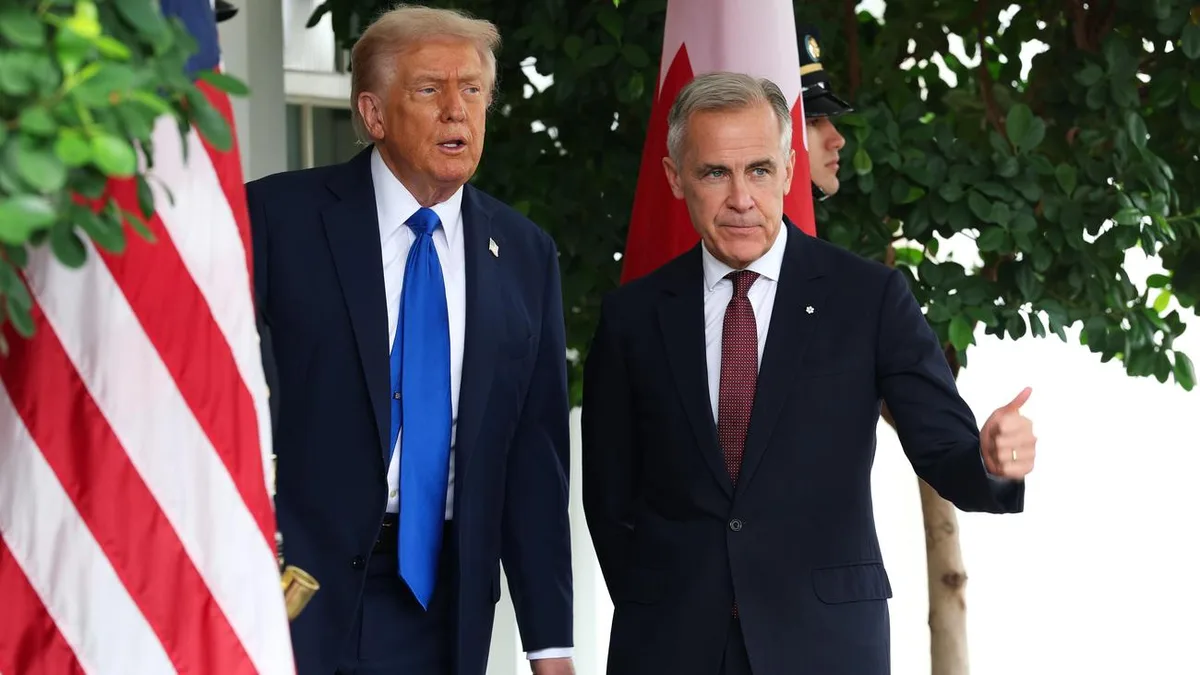 US-Zölle: Trump setzt geplante Zölle gegen Kanada vorerst aus