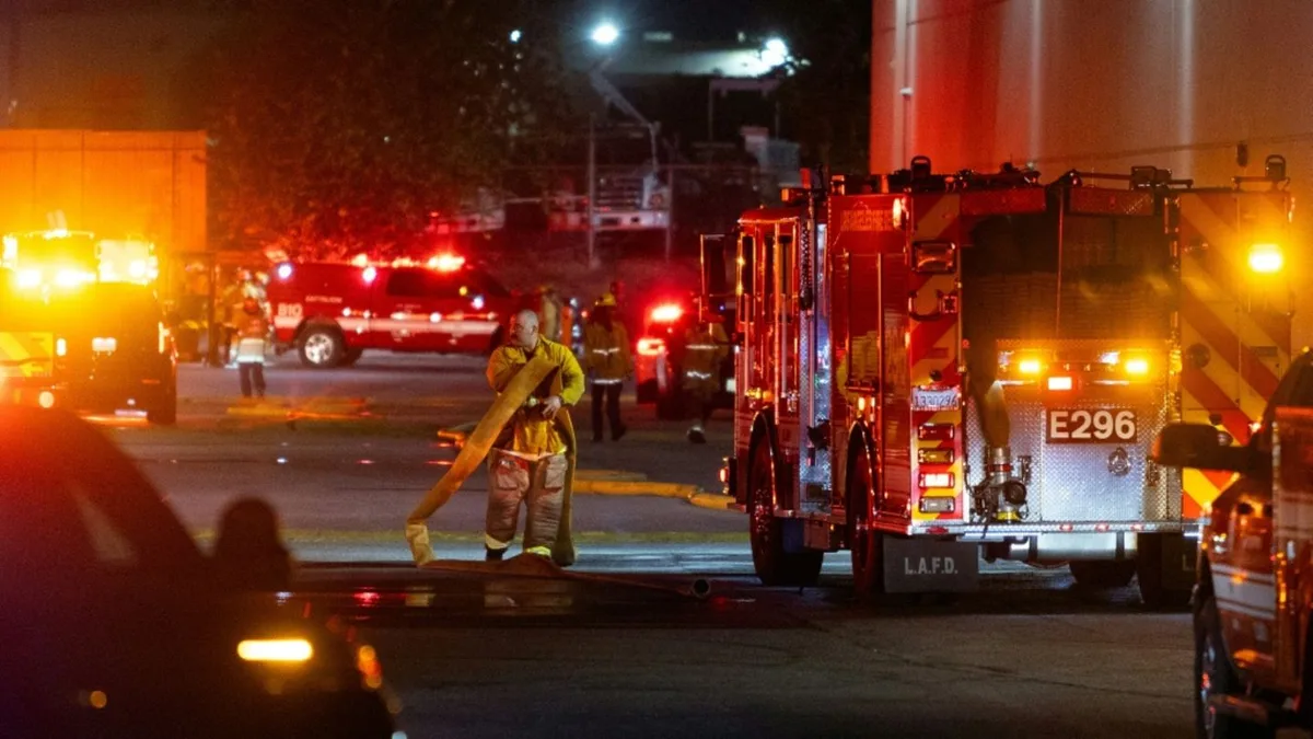 Hubschrauber von TV-Sender in Los Angeles abgestürzt: Drei Todesopfer