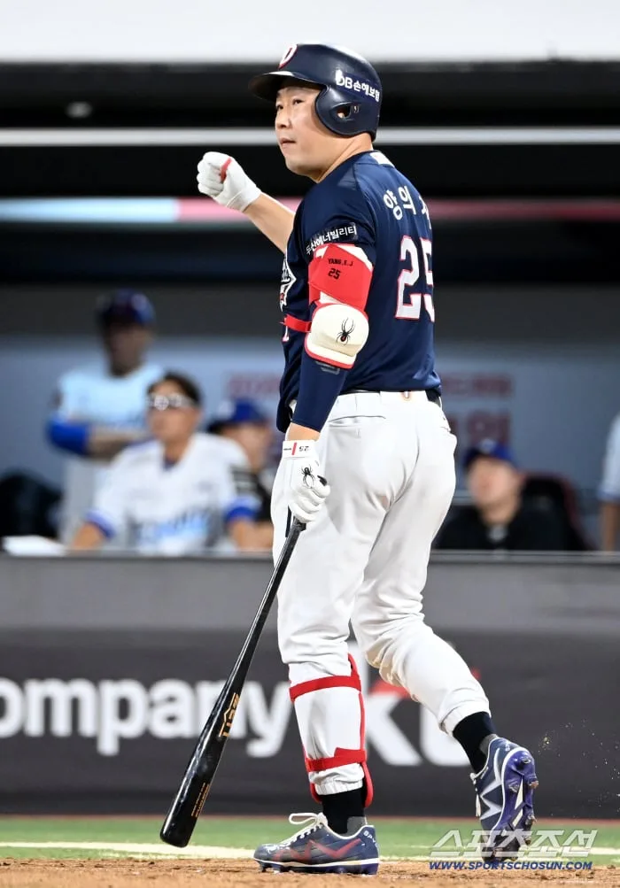 두산에 새겨진 2개의 새 홈런 역사...300홈런 양의지-7홈런 정수빈, 선두 KT 격파 선봉! [수원 현장]