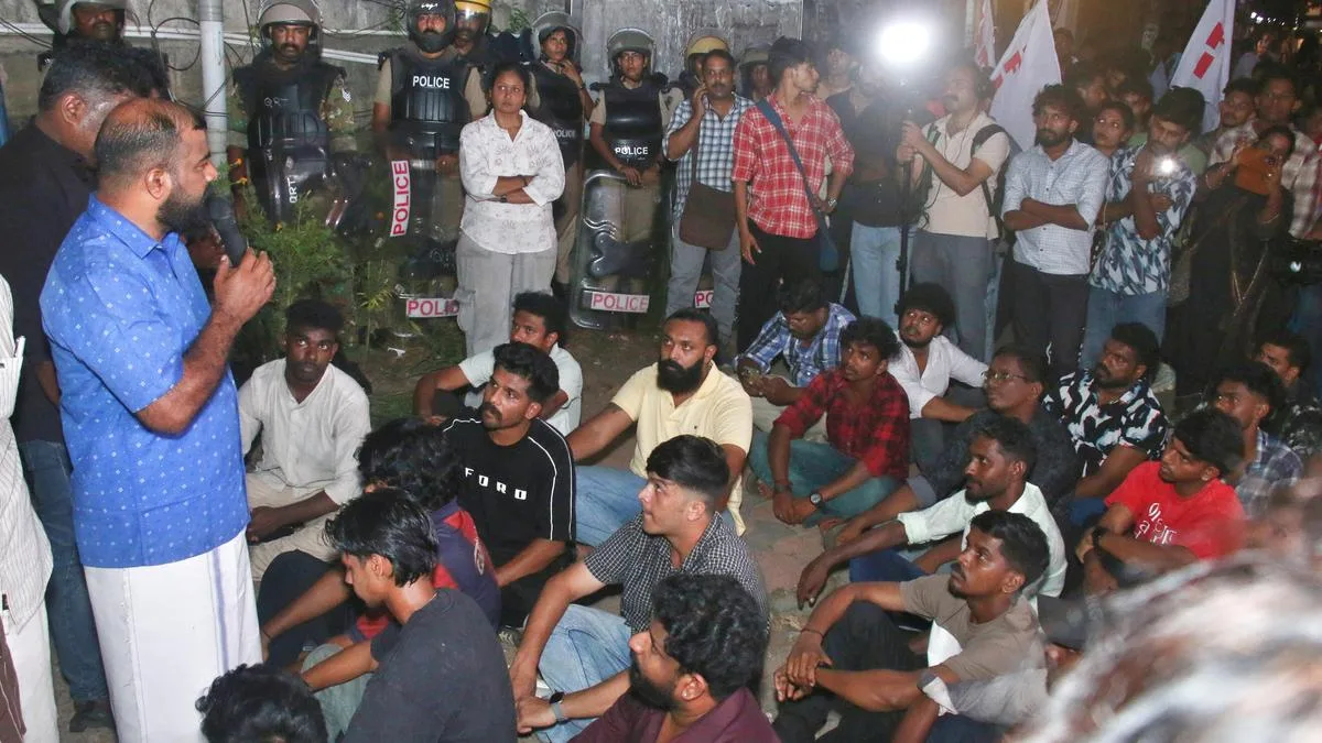 LDF stages walks out from Keralam Assembly over police action at University Hostel