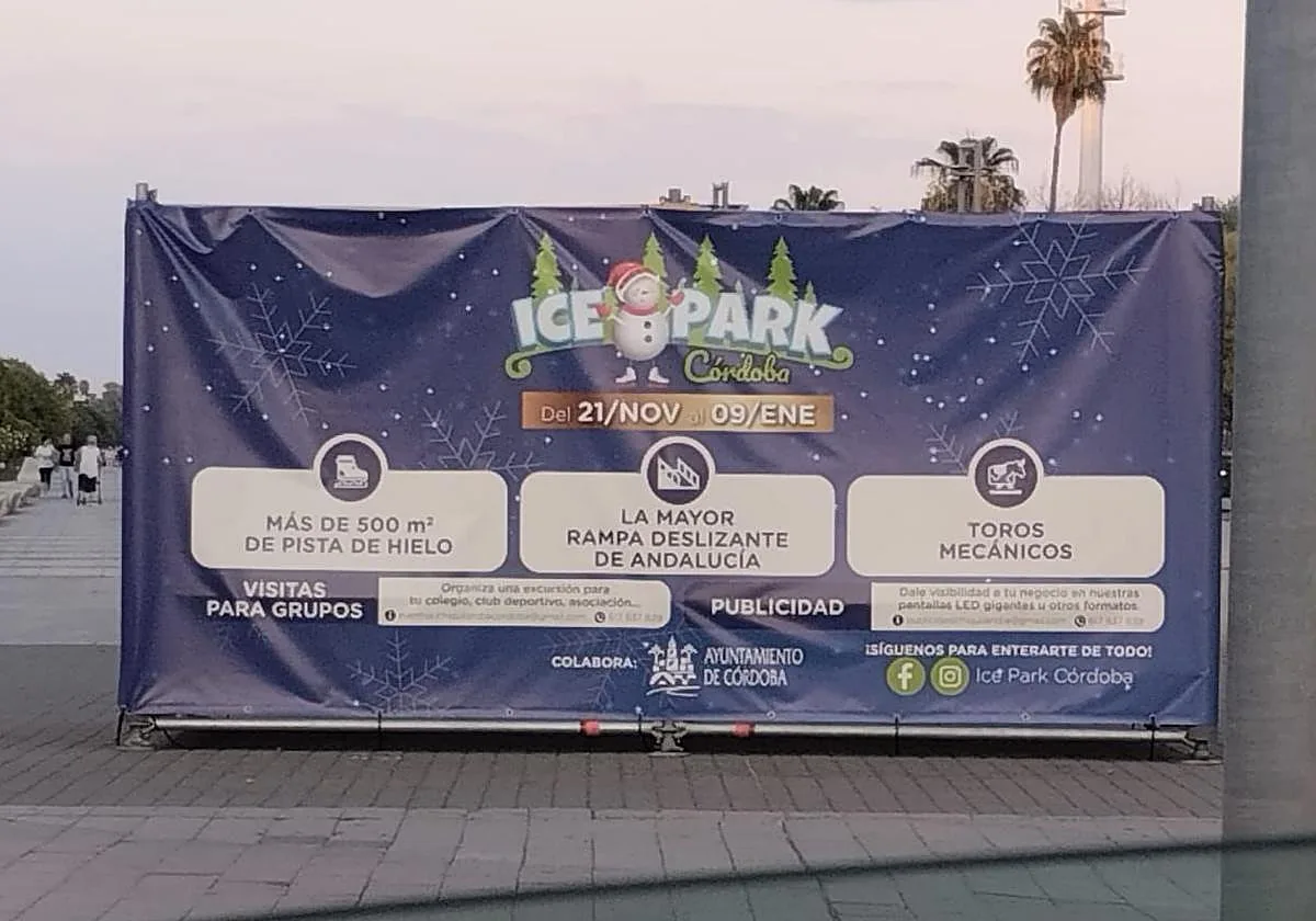 El verano no ha acabado y ya asoma... la Navidad en Córdoba: la pista de hielo del Vial abrirá el 21 de noviembre