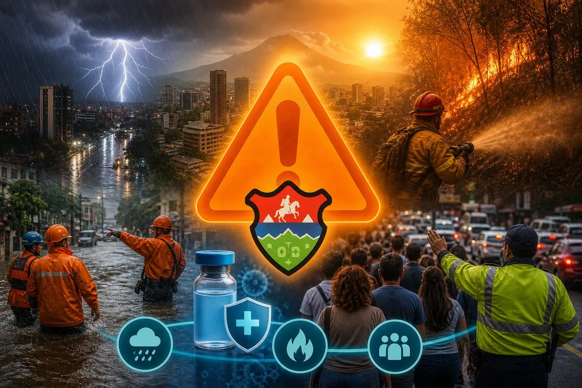 Municipalidad de Guatemala declara una alerta municipal anaranjada por riesgos climáticos, incendios y sarampión