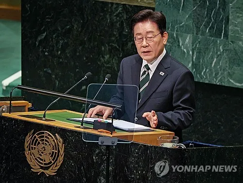 李대통령, 파병 압박 속 다자협력 강조…유엔서 17분 기조연설