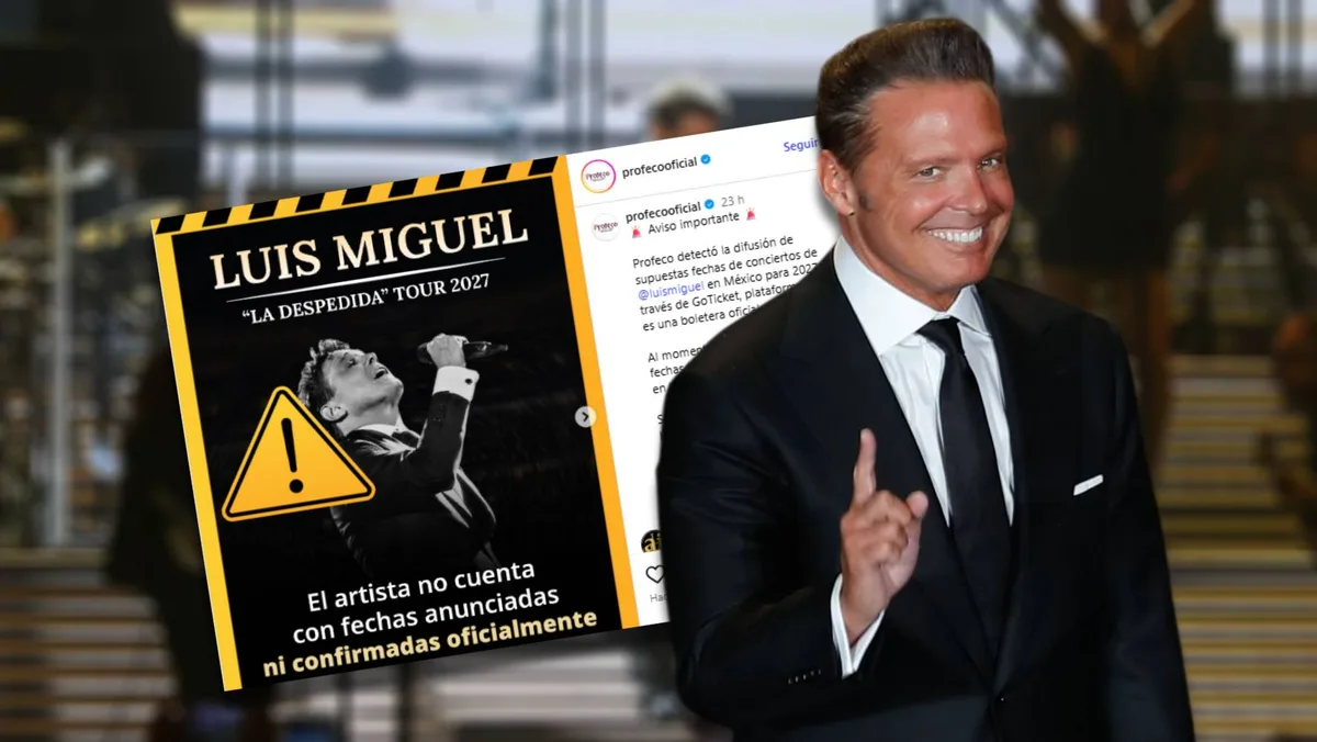 ¿Luis Miguel anunció nuevos conciertos en México? Profeco alerta por posible fraude