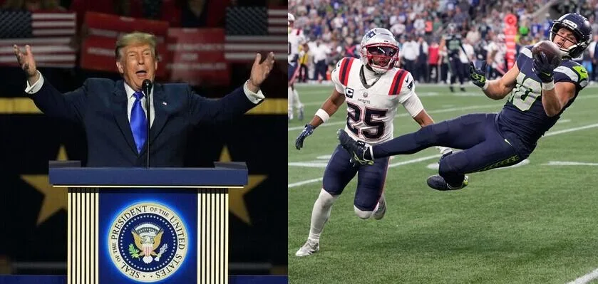 ‘트럼프 쇼’ 시청률 완패…NFL 시청자가 10배 더 많았다