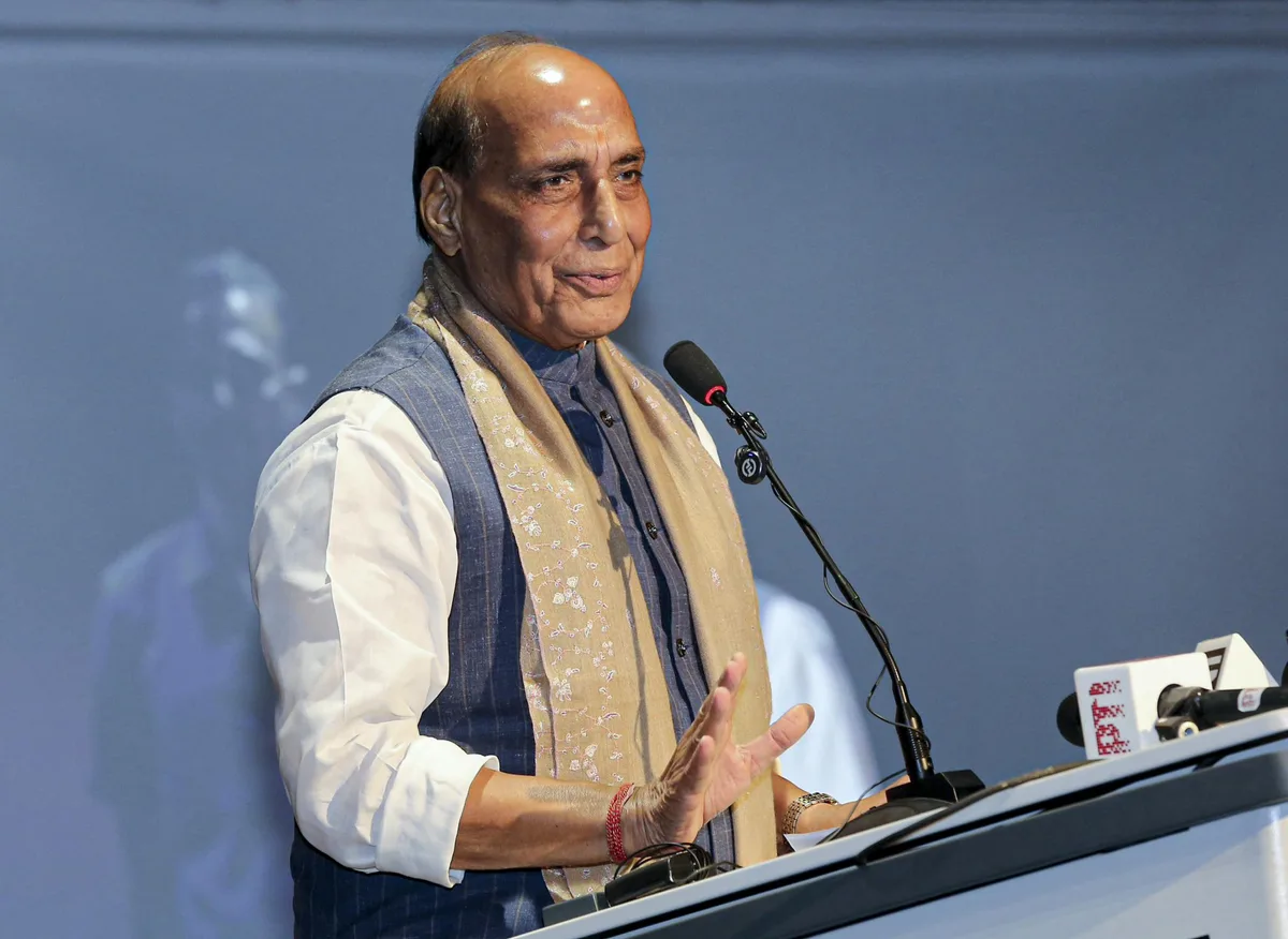 India's defence production surged four-fold since 2014: Rajnath Singh