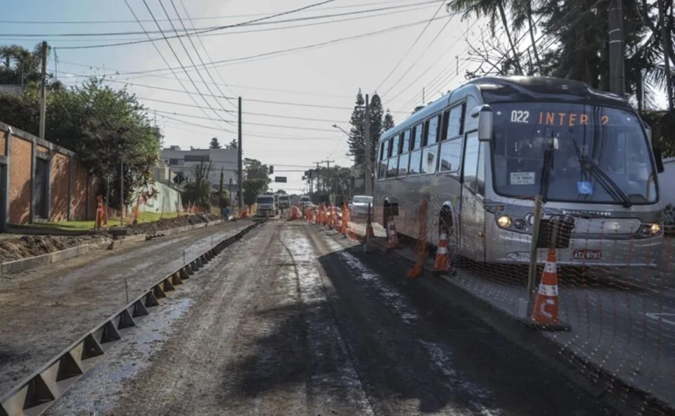 Rua do Vista Alegre tem bloqueio parcial por 50 dias para obras do Novo Inter 2