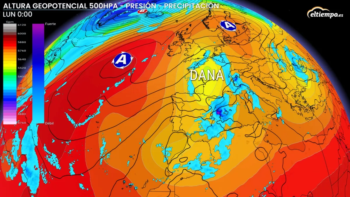 Los meteorólogos coinciden: a partir del 17 de octubre llega a España una dana retrógrada con lluvias muy intensas