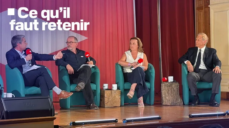 Le RN ciblé, "horizons communs", "grande transformation" écologique… Ce qu'il faut retenir du débat entre François Ruffin et Dominique de Villepin