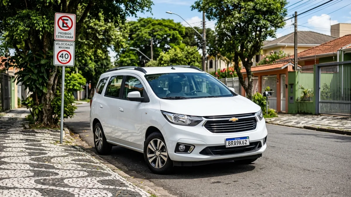Chevrolet tem carro de 7 lugares por R$ 119.900 que vira um gigante com 756 litros no porta-malas quando a terceira fileira não é usada