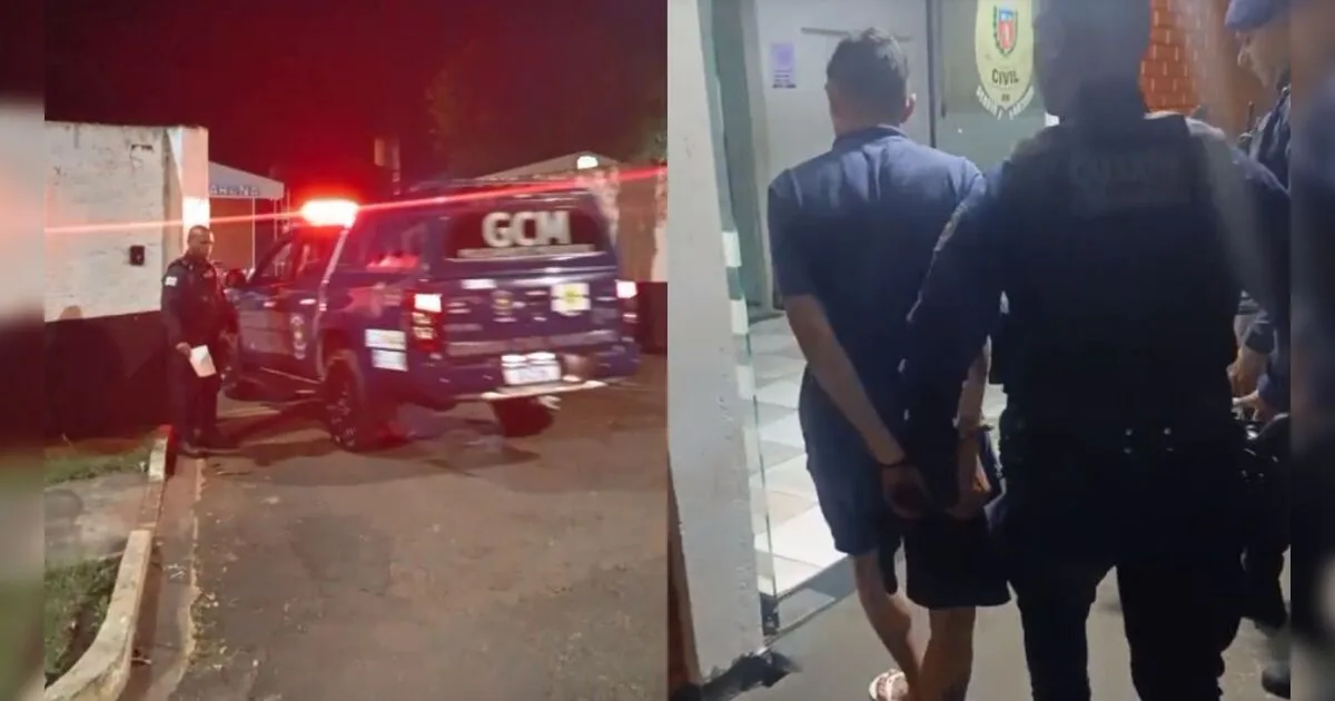 Homem com mandado de prisão por furto é detido pela GCM na Vila Reis
