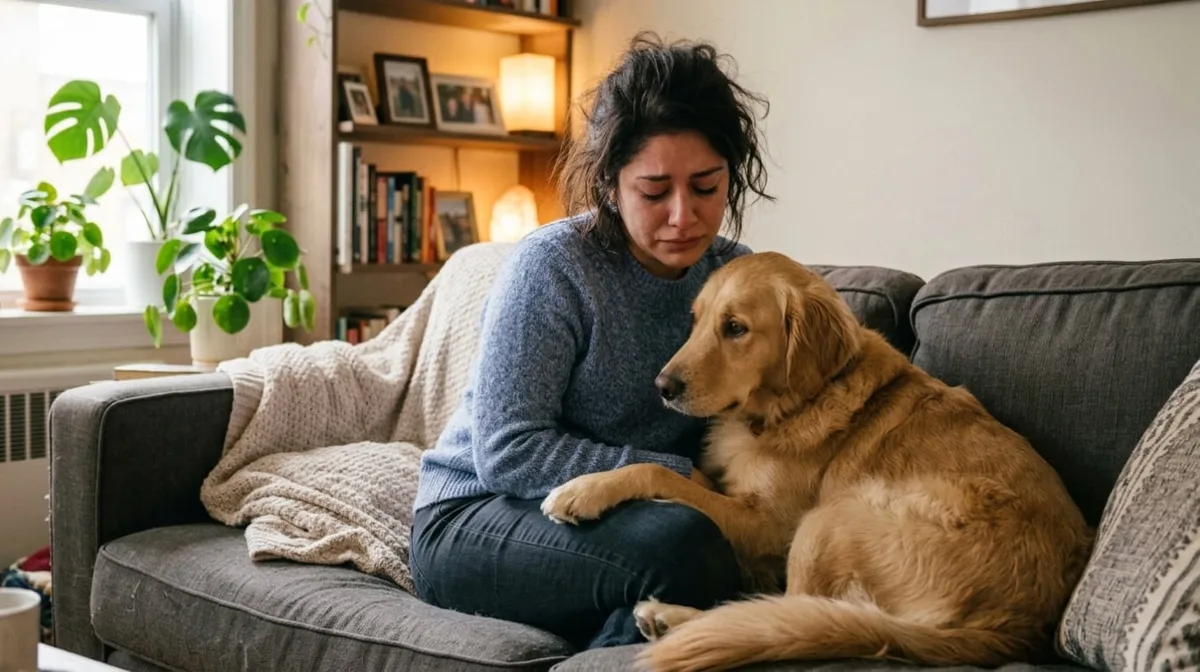 Lo afirma un estudio: cuando sube el ritmo cardíaco de una persona, en su perro también aumenta