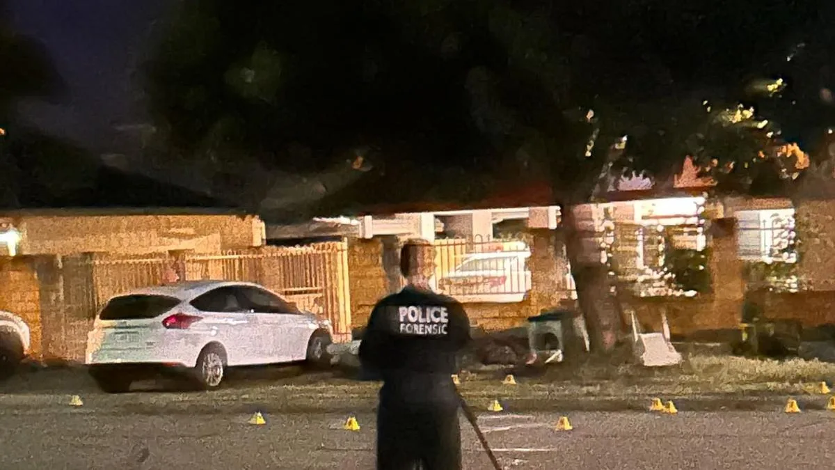 Detectives hunt gunman after Gosnells home peppered with bullets overnight