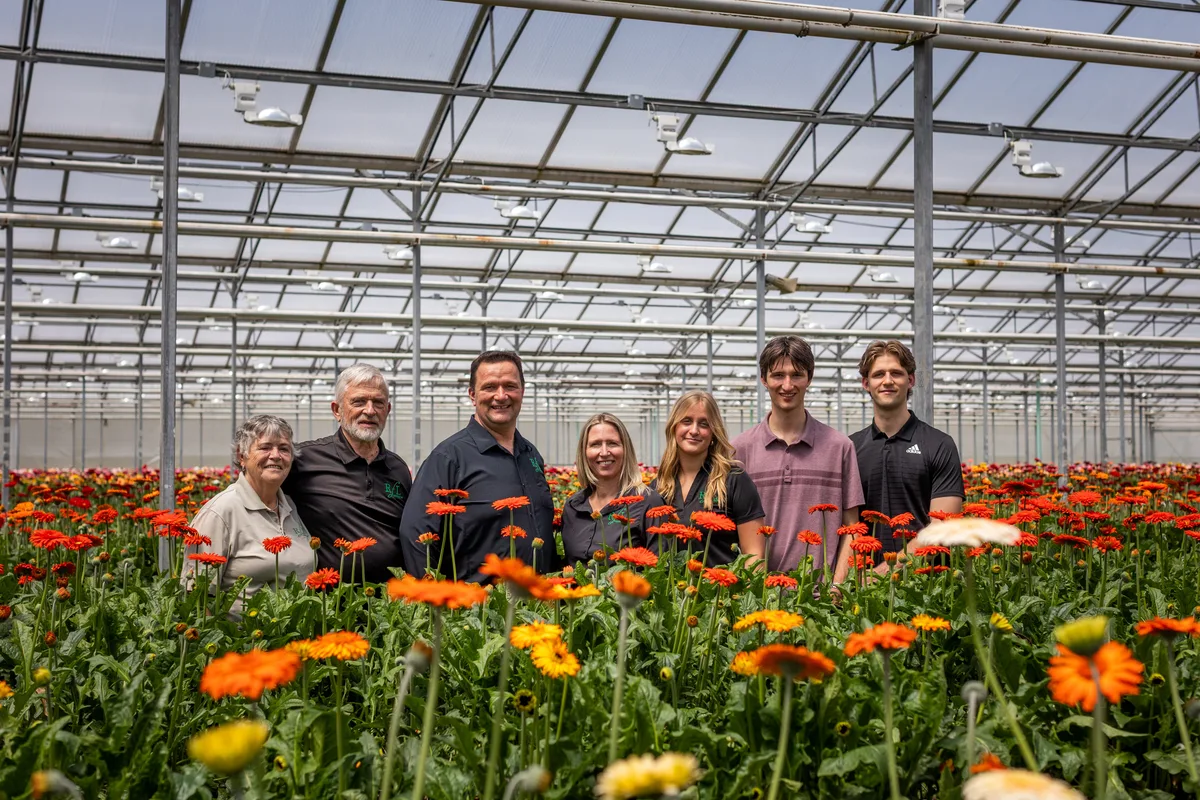 How two generations have kept this family flower farm in bloom