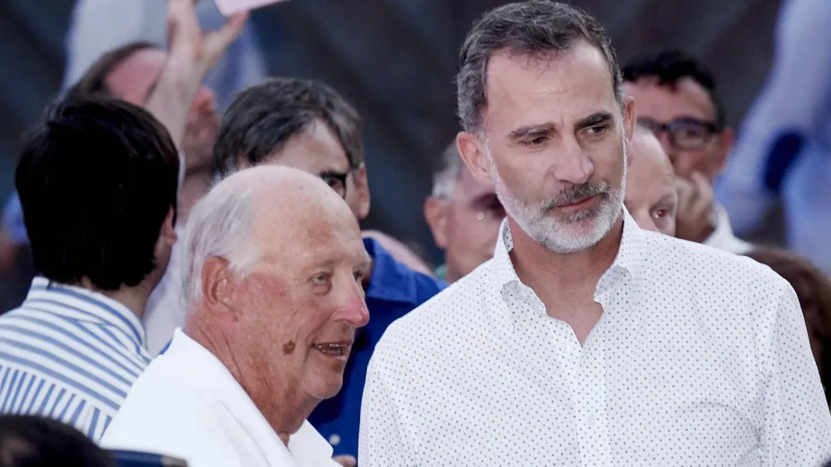 Los reyes Felipe y Letizia expresan su pésame por la muerte de Harald: "Fue ejemplo de dignidad, sencillez y dedicación"