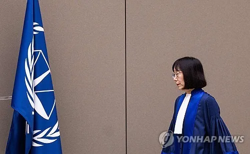 日출신 ICC 소장 제재한 美, 일본 등에 "ICC 지원 중단 기대"
