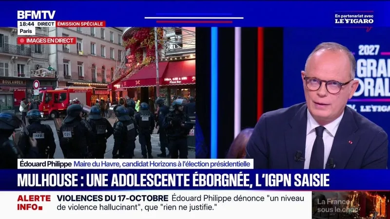 17-octobre: une adolescente de 17 ans a perdu un œil à Mulhouse, une enquête a été ouverte par l'IGPN
