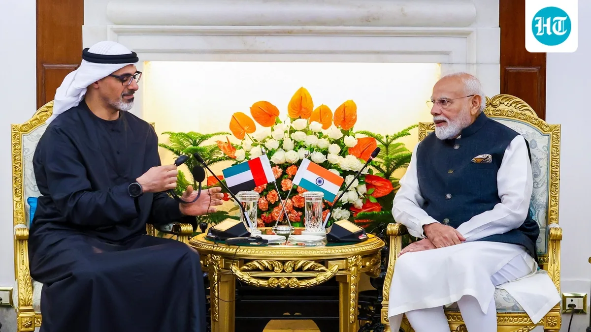 BRICS 2026: PM Modi meets Abu Dhabi Crown Prince in Delhi; trade, energy security in focus