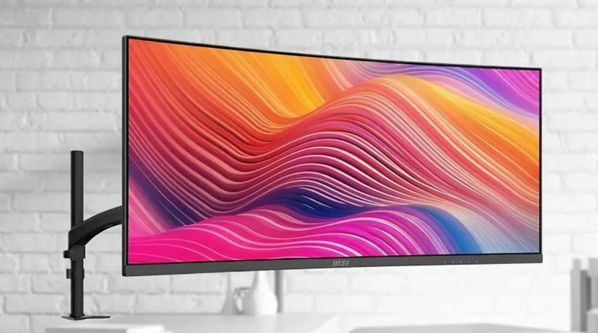 Écran ultra-wide, Quad HD et 120 Hz : le MSI Modern de 34 pouces passe sous les 270 € sur Amazon