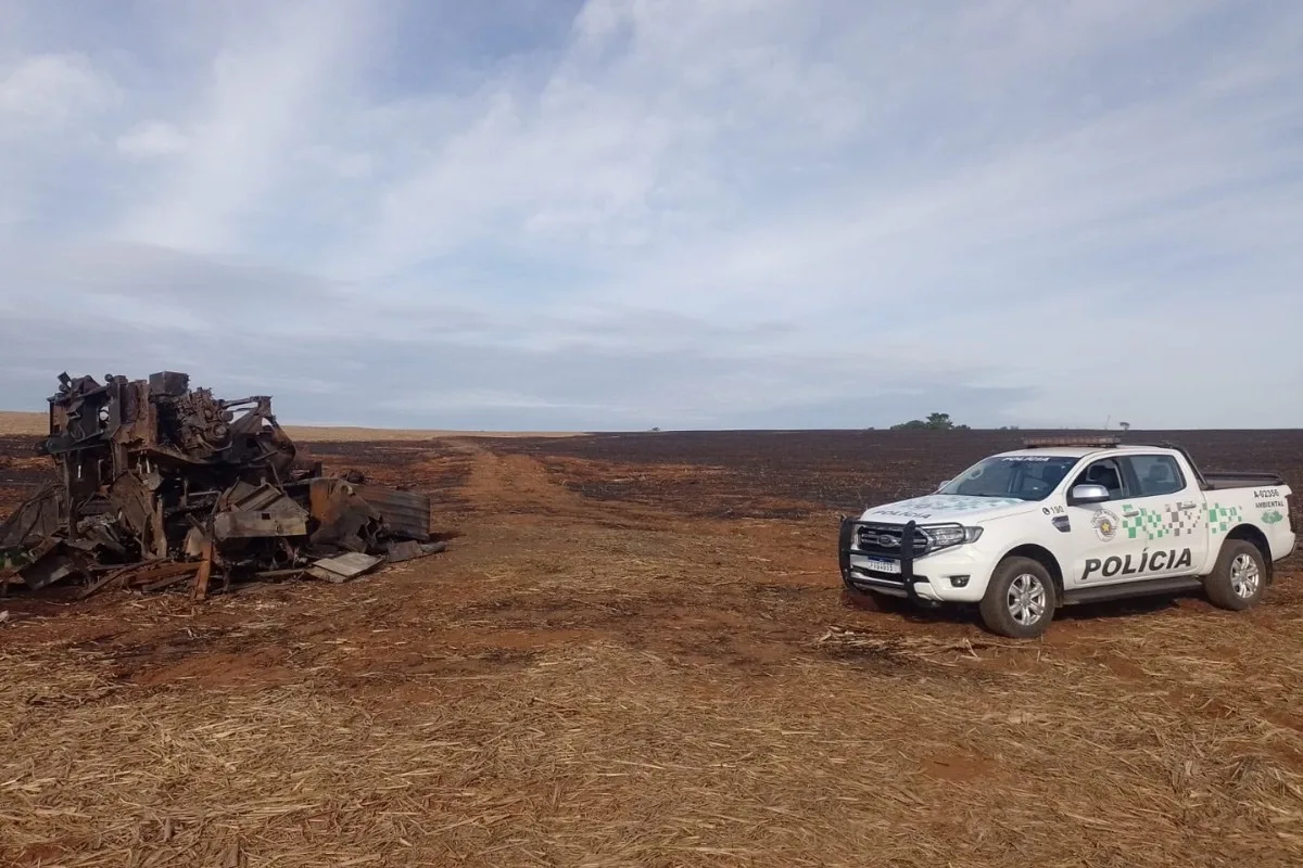 Monitoramento por satélite flagra uso irregular de fogo e homem é multado em R$ 18,9 mil no interior de SP