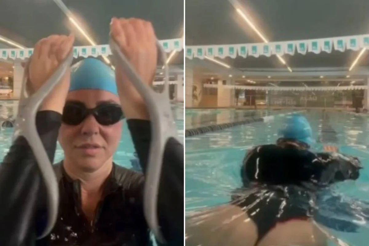Paolla Oliveira compartilha perrengues para viver nadadora em novo trabalho