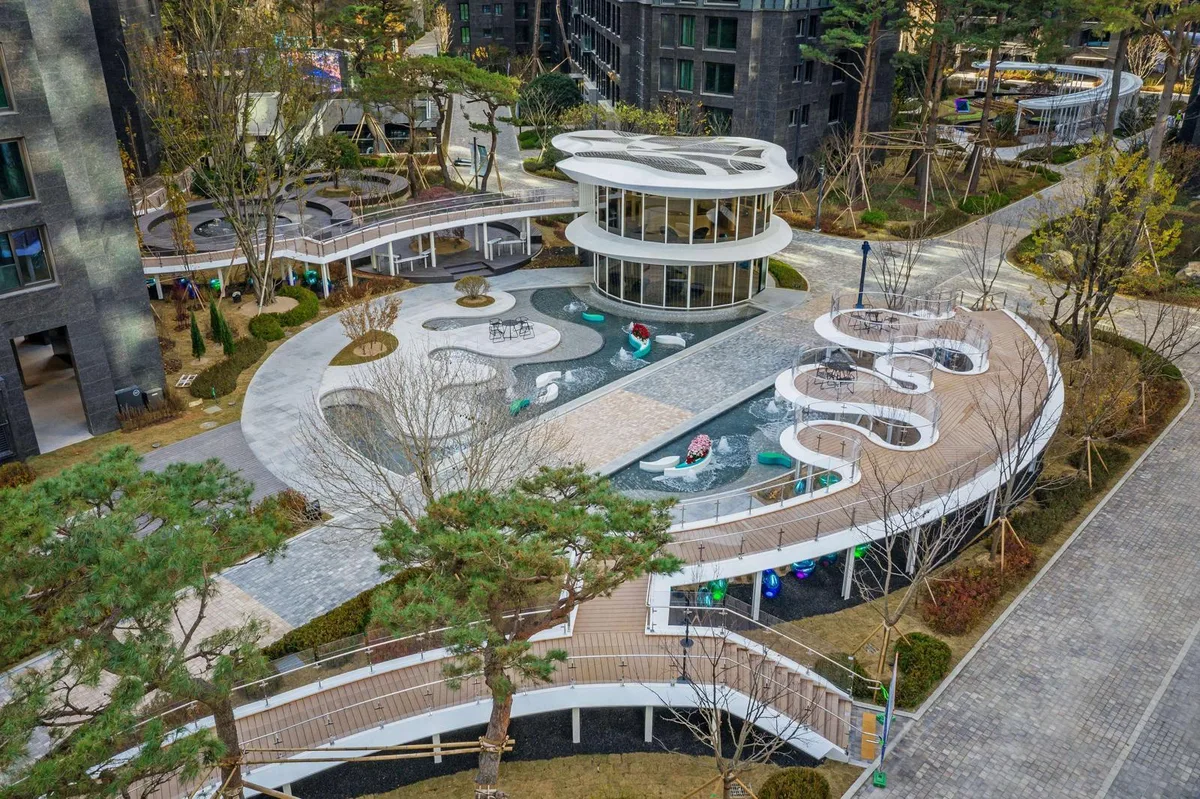 삼성물산 래미안 조경, IDEA 디자인 어워드 3년 연속 수상