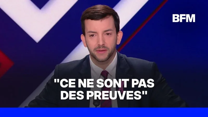 Propos antisémites présumés:"Une confiance absolue en Jordan Bardella",dit Jean-Philippe Tanguy (RN)
