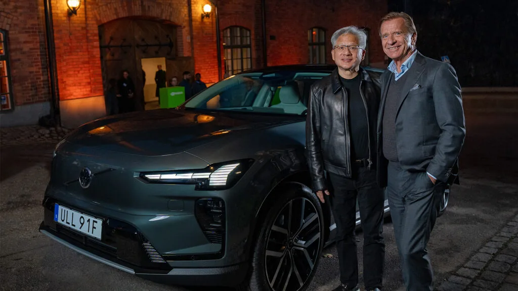Volvo e NVIDIA juntam segurança e IA para uma nova geração de condução automatizada