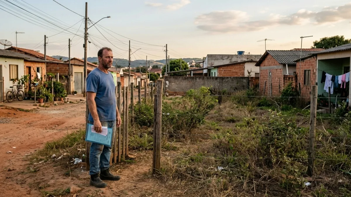 Trabalhador vende a única moto para conseguir R$ 9 mil de entrada num terreno, paga parcelas durante cinco anos e descobre que o loteamento nunca poderia ter vendido aquele pedaço de terra