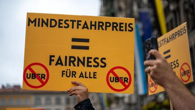 Kommunen: München setzt Mindestpreise für Uber und Co. aus