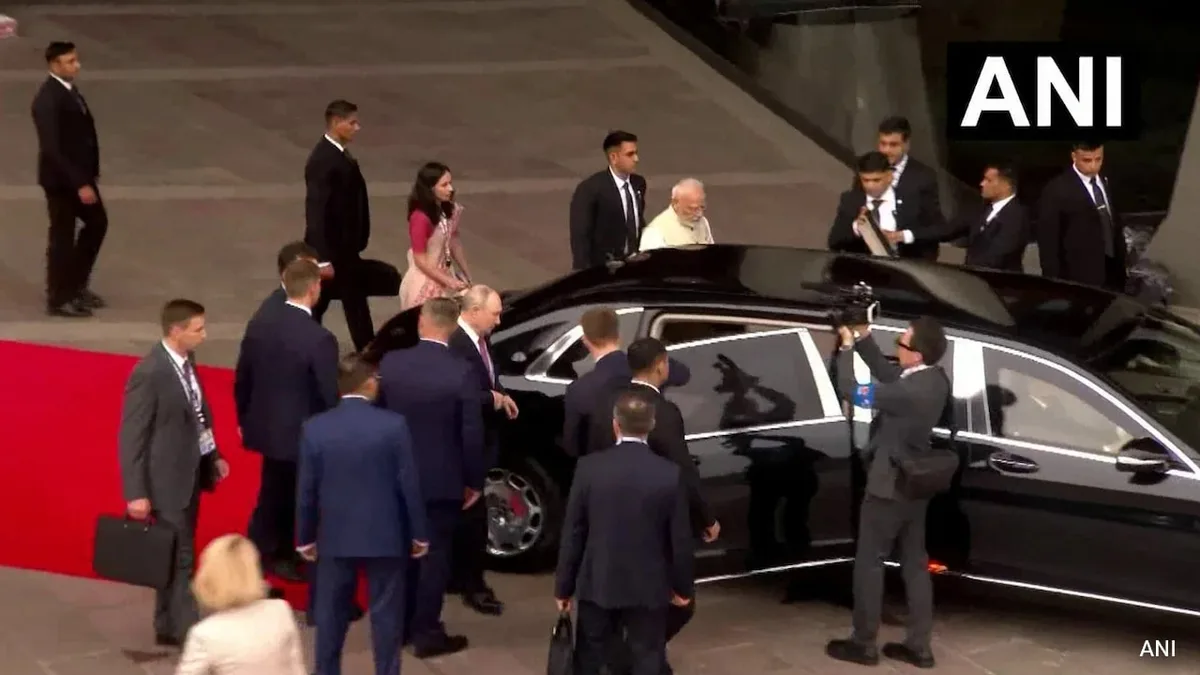 Carplomacy 4.0: PM Modi, Putin Travel In 'Fortress On Wheels' In Delhi