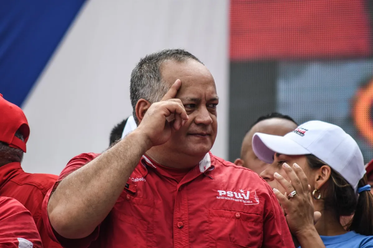 Cabello niega que la excarcelación de presos políticos sea objeto de debate en el diálogo con la oposición