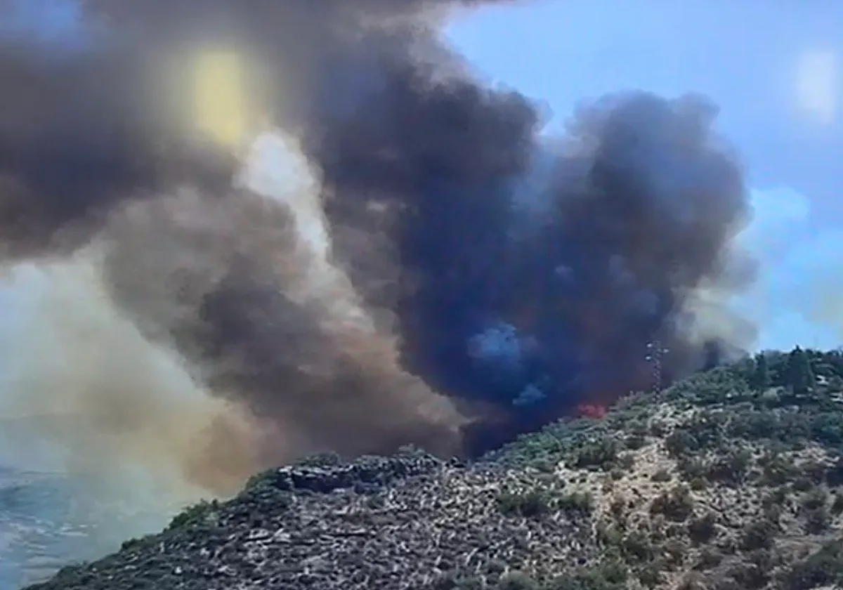 Investigadas tres personas por provocar un incendio forestal en Gran Canaria