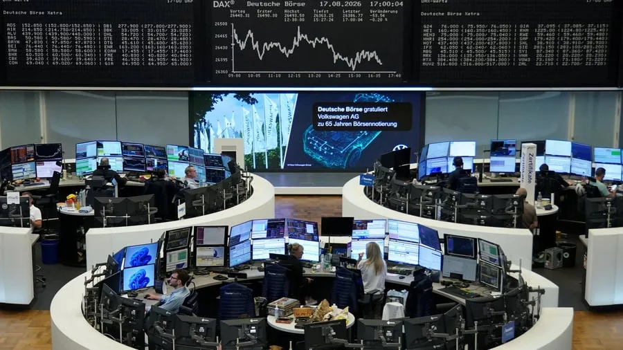 Märkte: Dax trotz schwachem Wochenstart in Rekordnähe