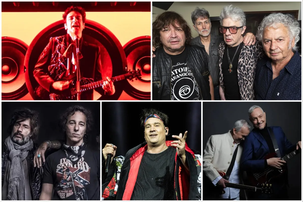 Operación nostalgia: las bandas argentinas de los 80 y 90 que disputan la cartelera con los grupos de hoy
