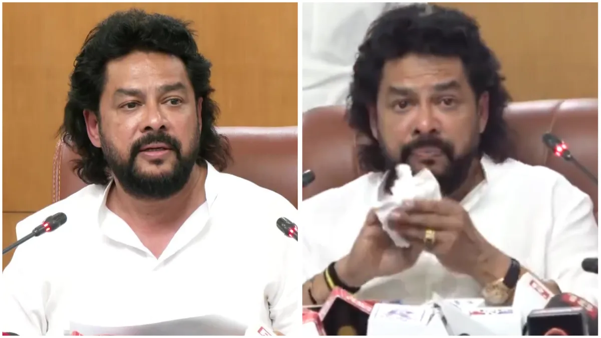 Valmiki scam: Teary-eyed Karnataka minister B Nagendra announces resignation