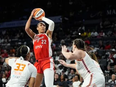 Jackie Young scores 24 and the Aces beat the Sun 101-78