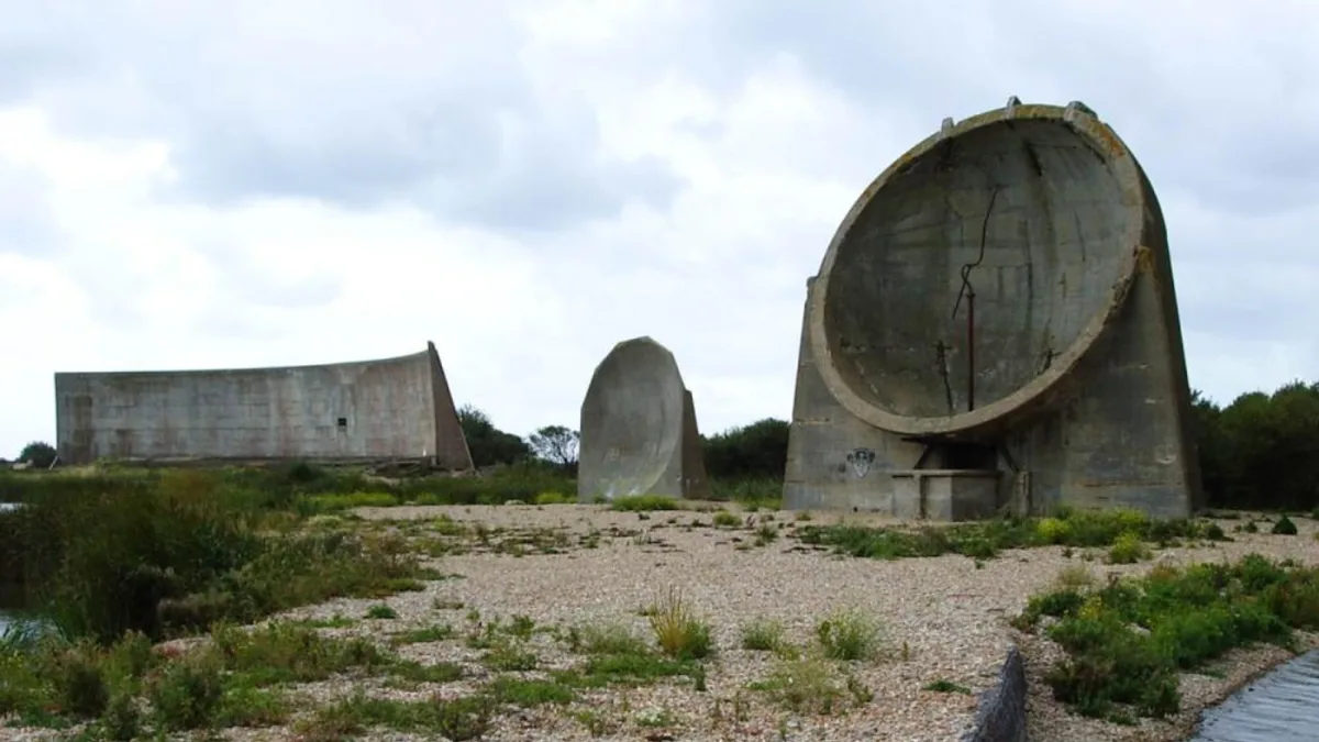 Before radar, Britain tried to hear enemy bombers coming using giant concrete ‘ears’
