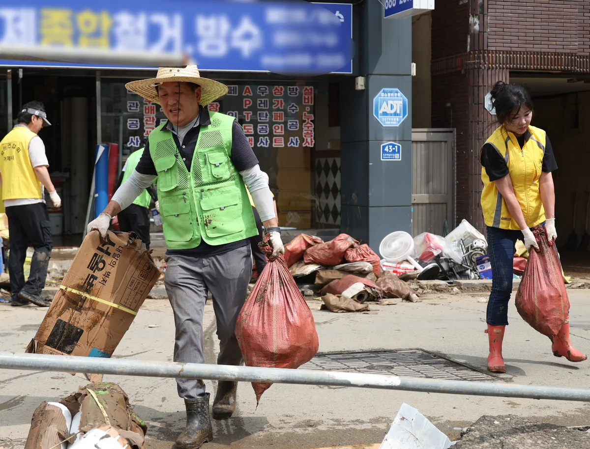 극한호우 7일째, 거제·통영 이재민 691명 여전히 귀가 ‘막막’
