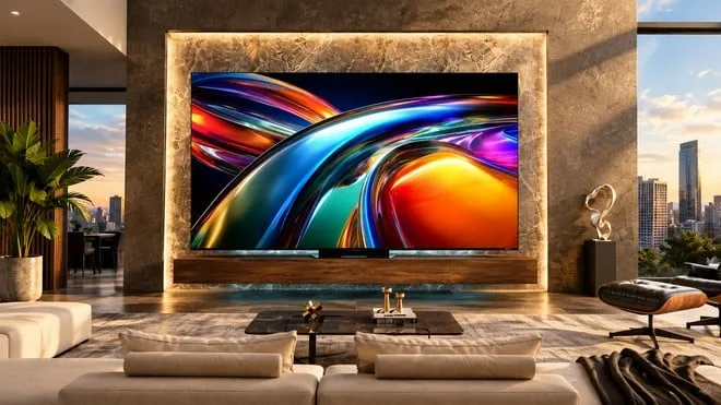 Hisense apresenta novas TVs RGB MiniLED UR9 no Brasil com telas gigantes