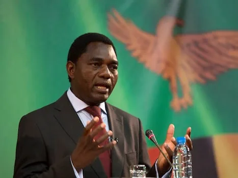 Zambia’s president extends election lead, partial results show