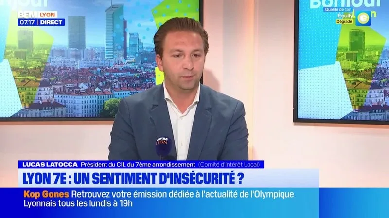 L'invité de Bonjour Lyon: insécurité dans le 7e arrondissement, le président du CIL répond