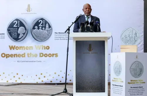 SARB unveils commemorative R2 coins honouring Charlotte Maxeke and 1956 Women’s March