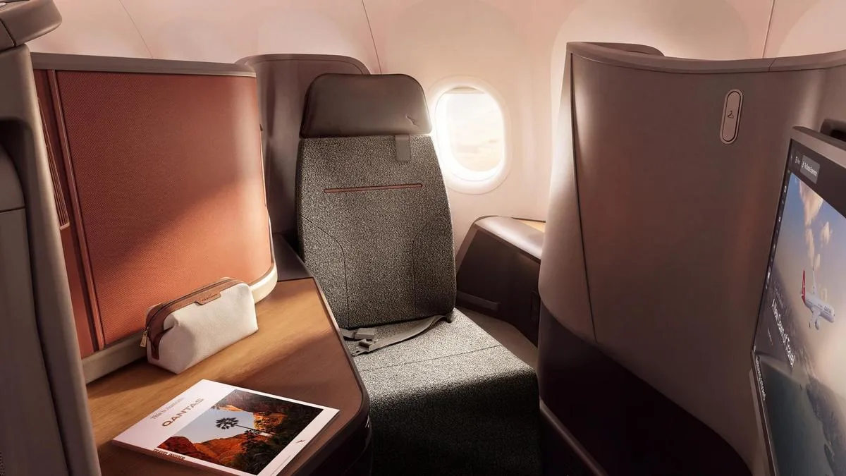 Qantas unveils lie-flat business class suites for Airbus A321XLR and Boeing 787 fleet