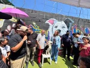 En Anzoátegui rinden tributo al perro rescatista Tsunami