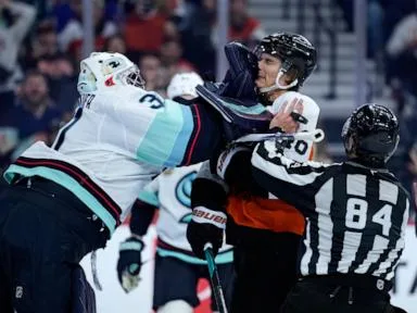 Kraken beat Flyers 3-2 in shootout as Philadelphia’s winless start reaches 8 games