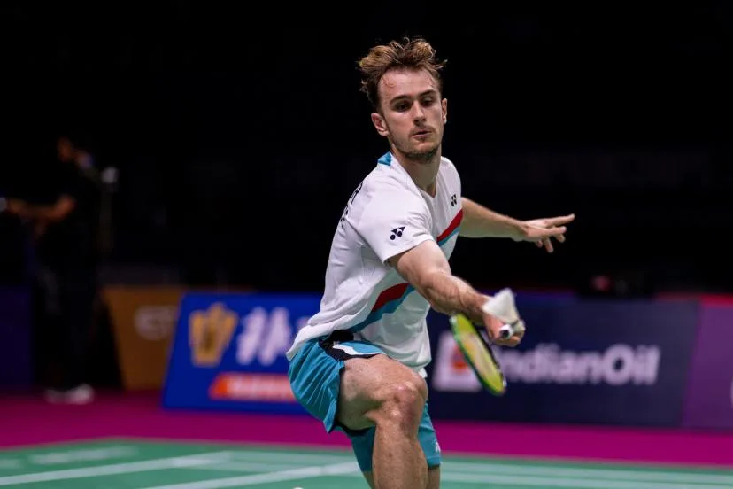 Qualifié pour les demi-finales, Alex Lanier va remporter la première médaille mondiale française en simple hommes