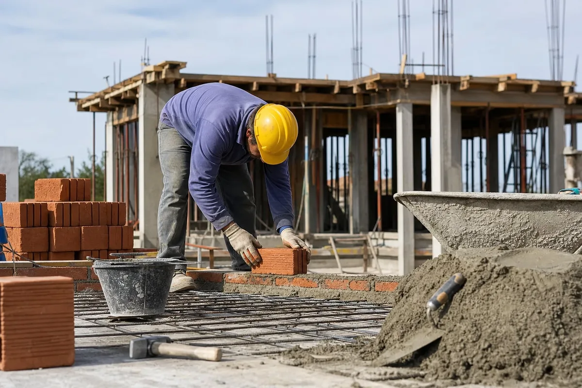 Cuántos salarios se necesitan para pagar un metro cuadrado de construcción en la Argentina
