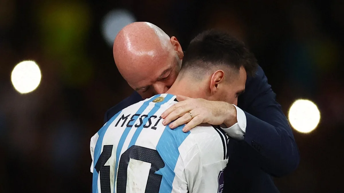 El mensaje del presidente de la FIFA para Messi tras su retiro de la Selección: “Tu talento y tu humildad serán recordados siempre”